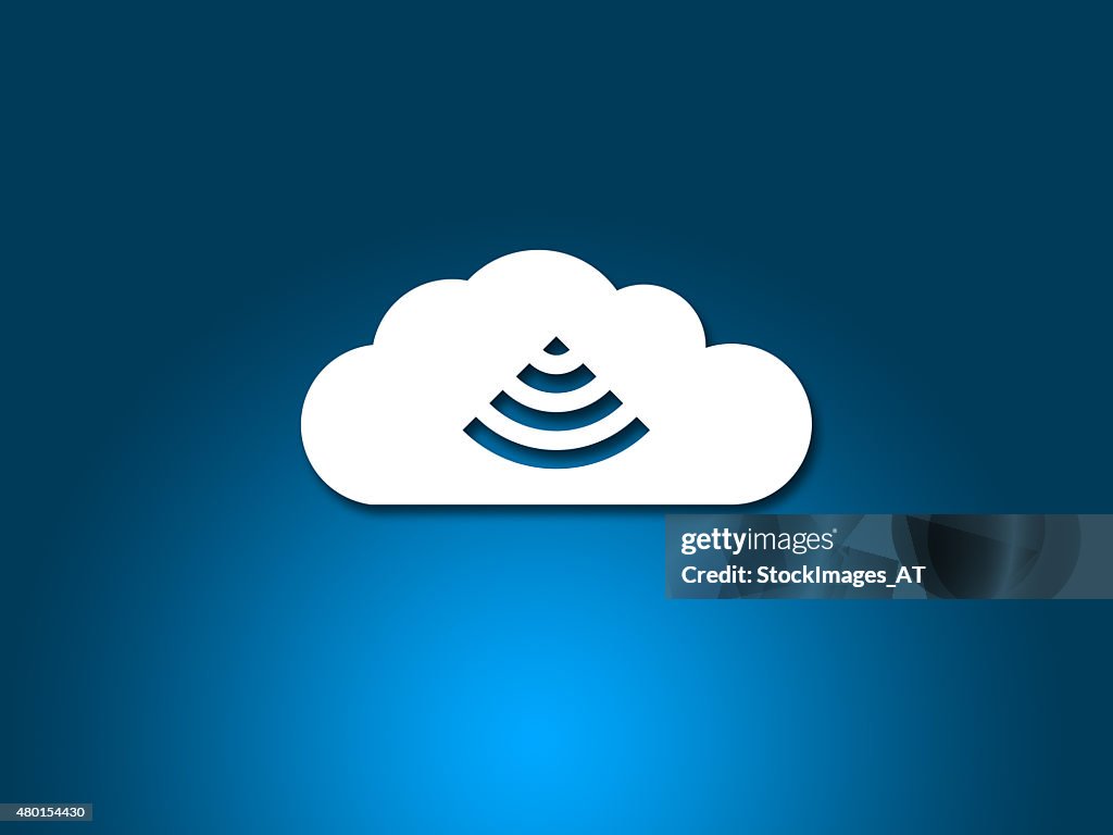 Cloud Network Symbol XXXL