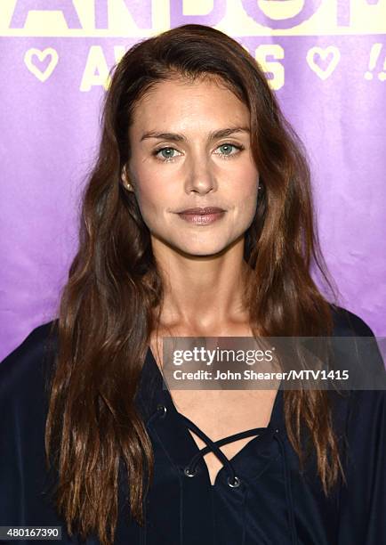 Actress Hannah Ware attends the MTV Fandom Awards San Diego at PETCO Park on July 9, 2015 in San Diego, California.