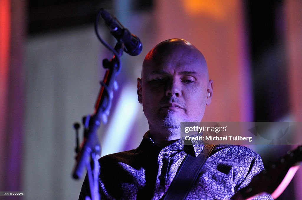 The Smashing Pumpkins And Marilyn Manson Perform At The Verizon Wireless Amphitheater