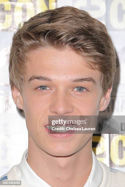 Actor Colin Ford attends the CBS Television Studios press room during Comic-Con International on July 9, 2015 in San Diego, California.