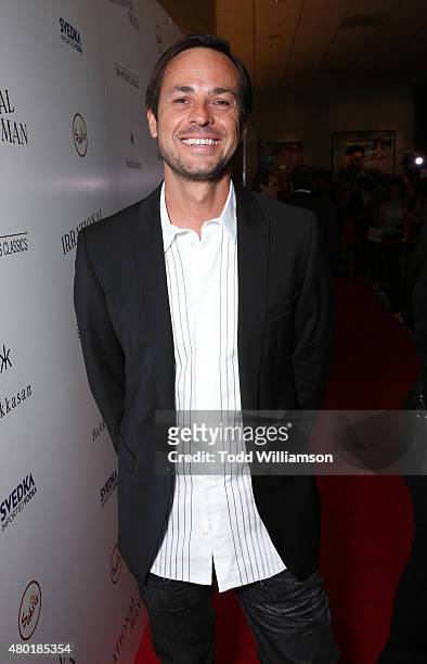 Tennis Instructor Heinz Haas attends the Sony Pictures Classics Premiere For "Irrational Man" Hosted By Svedka Vodka, Hakkasan And Sabra at The WGA...