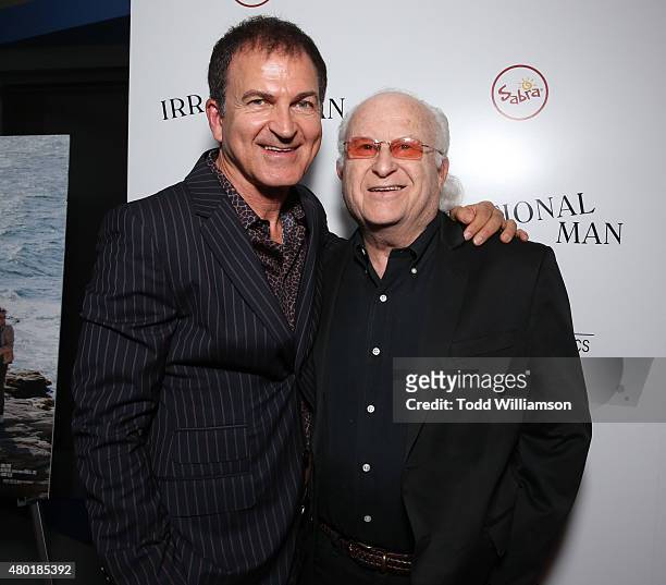 Producers Edward Walson and Steven Tenenbaum attend the Sony Pictures Classics Premiere For "Irrational Man" Hosted By Svedka Vodka, Hakkasan And...