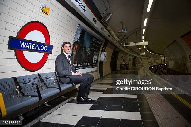 Jean-Christophe Napoleon Bonaparte a descendant of Jerome Bonaparte, Napoleon's brother poses in London where he works in a investment group, on June...