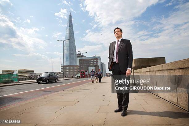 Jean-Christophe Napoleon Bonaparte a descendant of Jerome Bonaparte, Napoleon's brother poses in London where he works in a investment group, on June...
