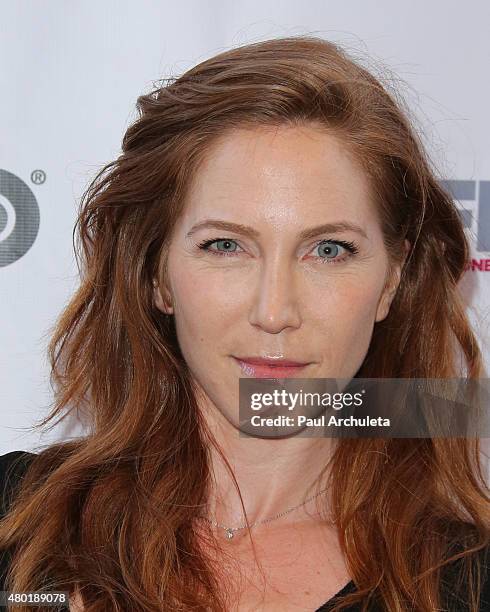 Actress Gillian Shure attends the opening night gala of "Tig" at the 2015 Outfest LGBT Film Festival at Orpheum Theatre on July 9, 2015 in Los...