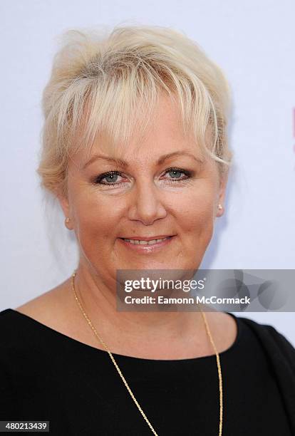 Sue Cleaver attends the Tesco Mum of the Year awards at The Savoy Hotel on March 23, 2014 in London, England.