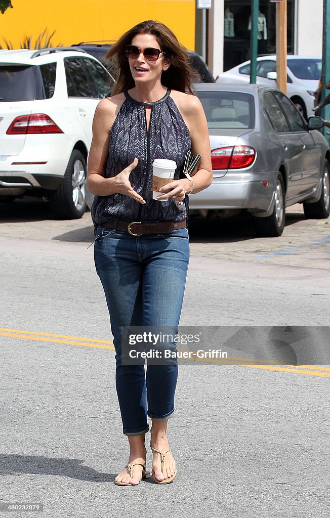 Celebrity Sightings In Los Angeles - March 23, 2014