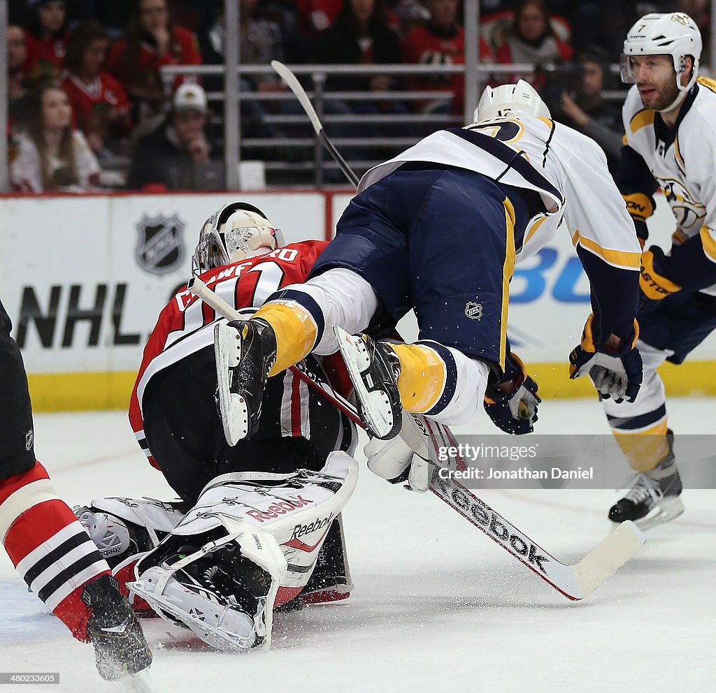 Nashville Predators v Chicago Blackhawks