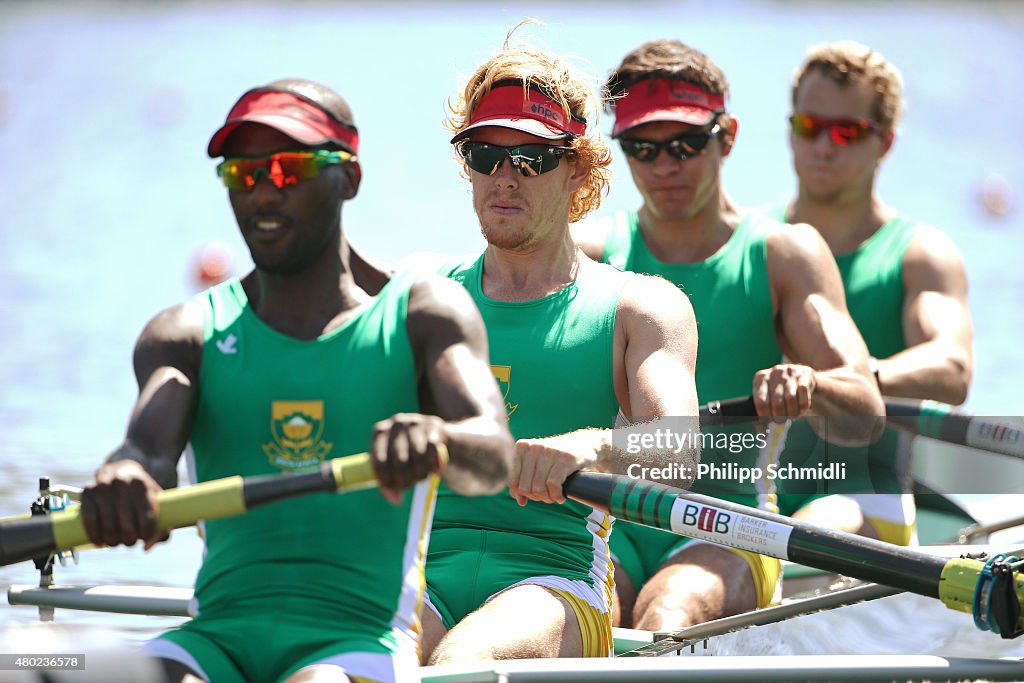 2015 World Rowing Cup III In Lucerne - Day One