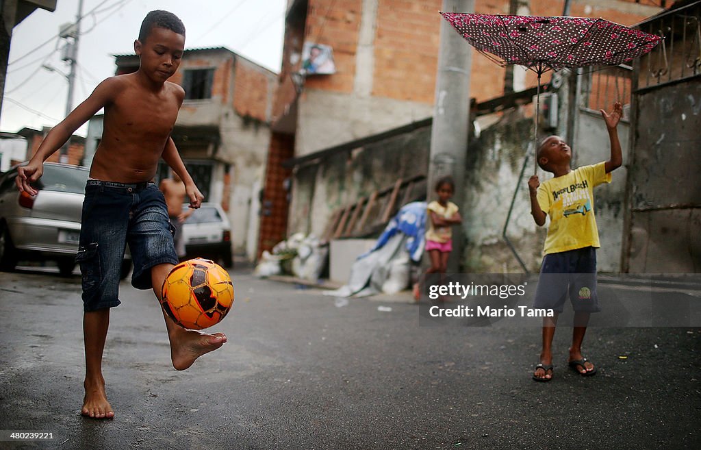 Rio's Pacified Favelas Face Challenges Ahead Of World Cup