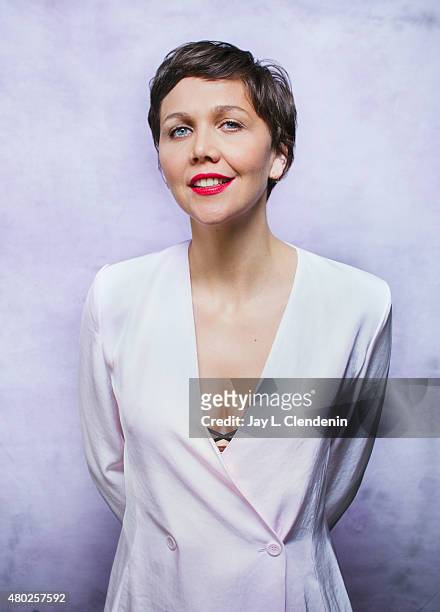 Actress Maggie Gyllenhaal is photographed for Los Angeles Times on May 19, 2015 in Hollywood, California. Published Image. CREDIT MUST READ: Jay L....