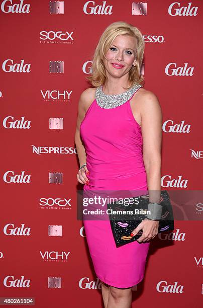 Eva Habermann attends the GALA Fashion Brunch Summer 2015 at Ellington Hotel on July 10, 2015 in Berlin, Germany.