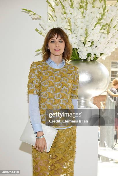 Eva Padberg attends the GALA Fashion Brunch Summer 2015 at Ellington Hotel on July 10, 2015 in Berlin, Germany.