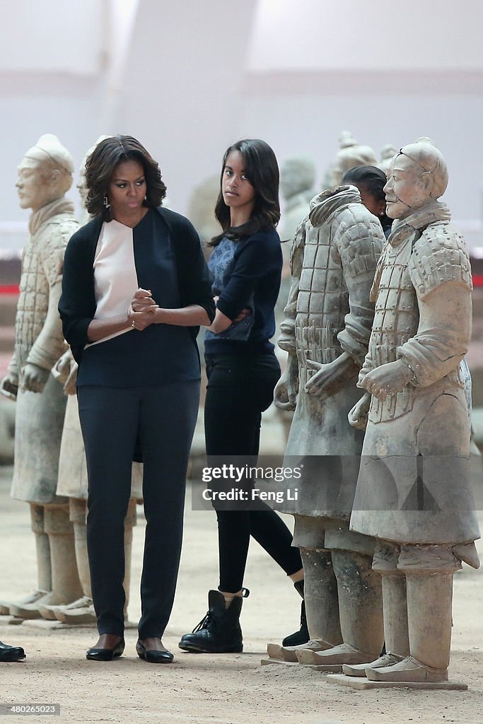 First Lady Michelle Obama Travels to China - Day 5