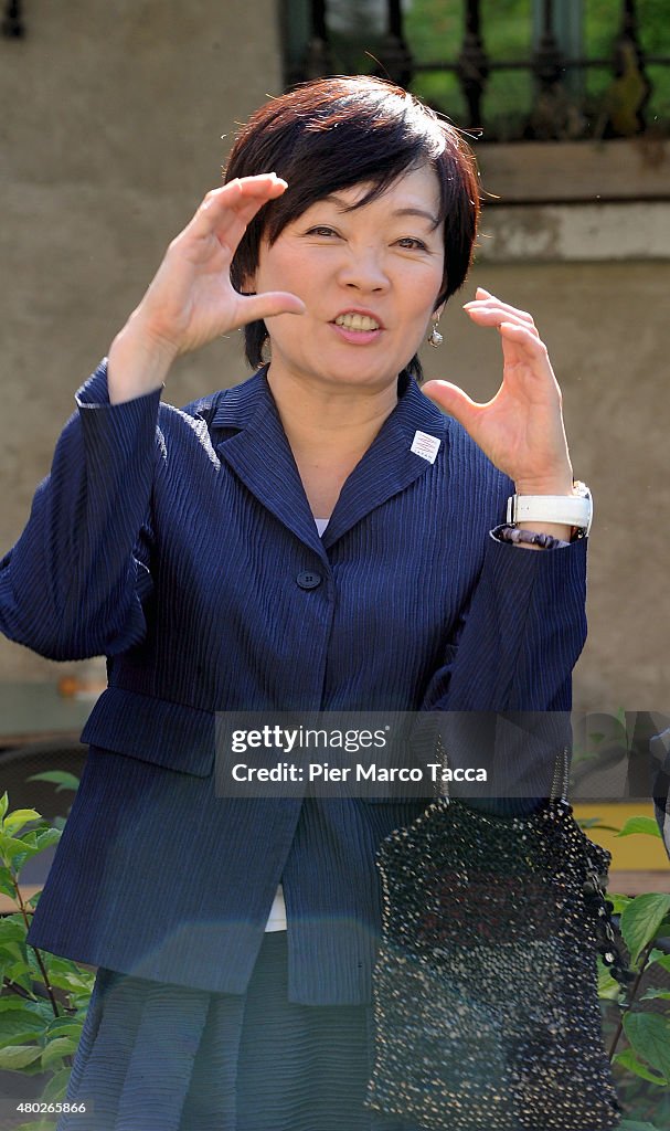 Japanese First Lady Akie Abe Attends Japan Night In Milan