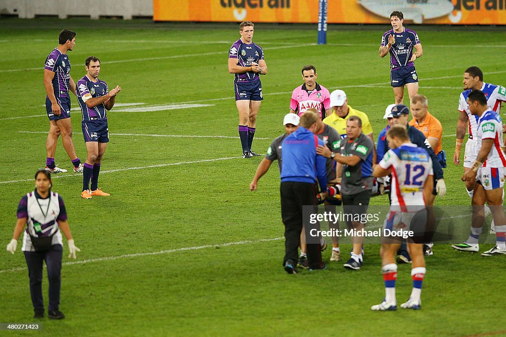 NRL Rd 3 - Storm v Knights