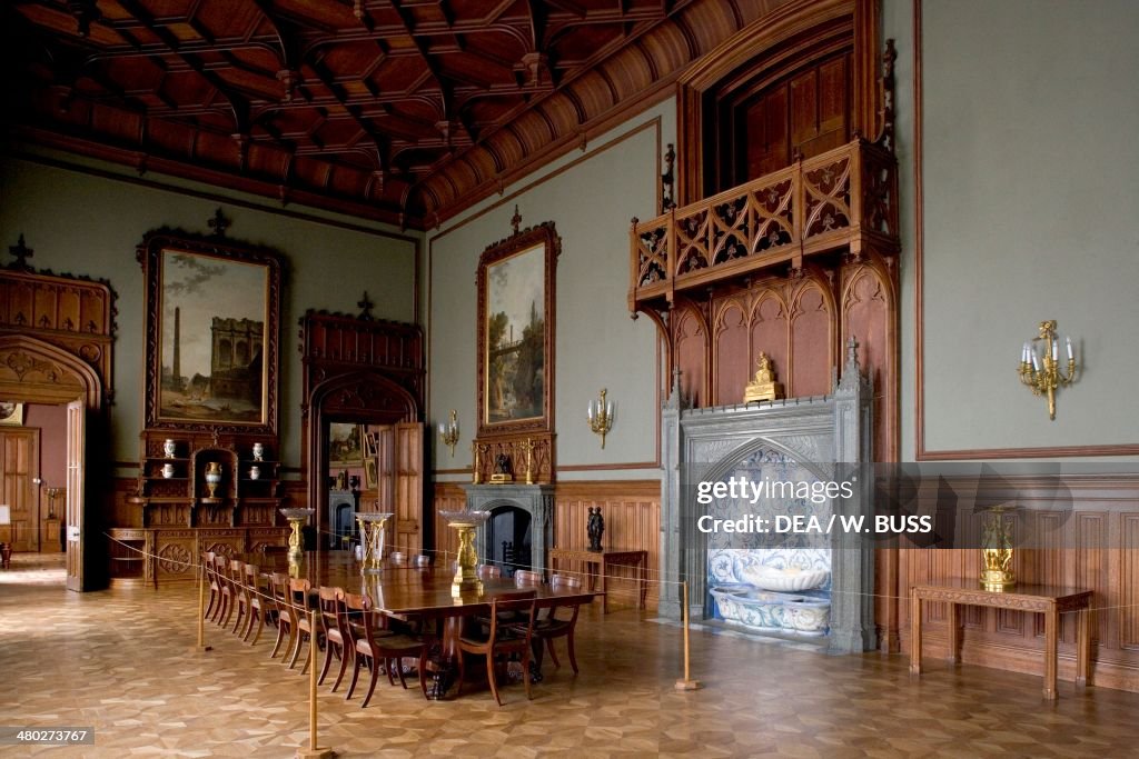 Tudor Style Dining Room