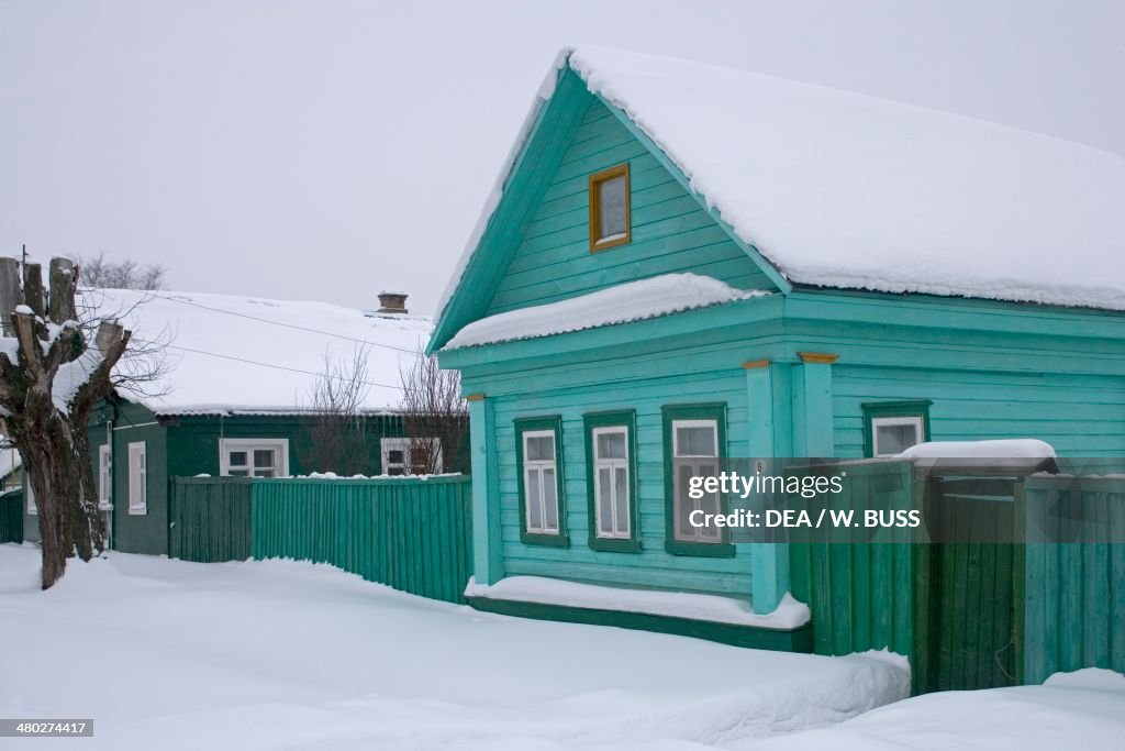 Traditional wooden house...