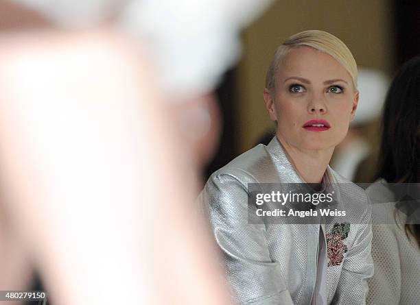 Model Franziska Knuppe attends the MICHALSKY StyleNite 2015 at Ritz Carlton on July 10, 2015 in Berlin, Germany.