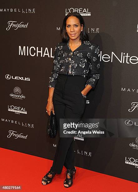 Barbara Becker attends the MICHALSKY StyleNite 2015 at Ritz Carlton on July 10, 2015 in Berlin, Germany.