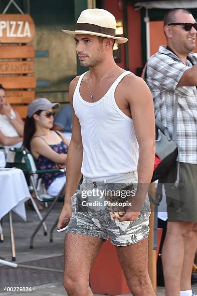 Juan Fran Sierra is seen on July 10, 2015 in Portofino, .