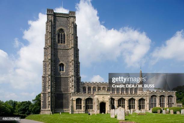 St Peter and St Paul's church , Lavenham, Suffolk, United Kingdom.