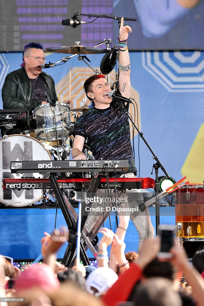 Walk The Moon Performs On ABC's "Good Morning America"