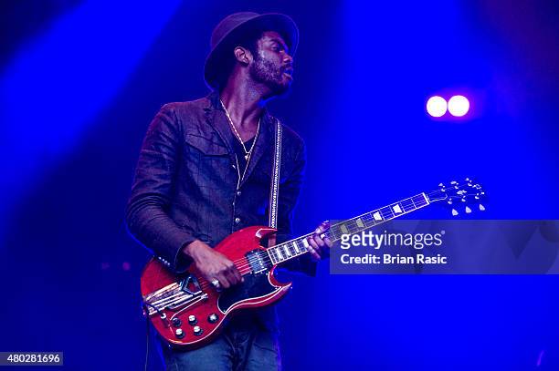 Gary Clark Jr. Performs at the Somerset House Summer Series on July 10, 2015 in London, England.