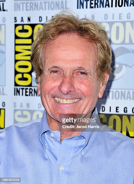Actor Mark Goddard attends "Lost In Space" Press Room during Comic-Con International 2015 at Hilton Bayfront on July 10, 2015 in San Diego,...