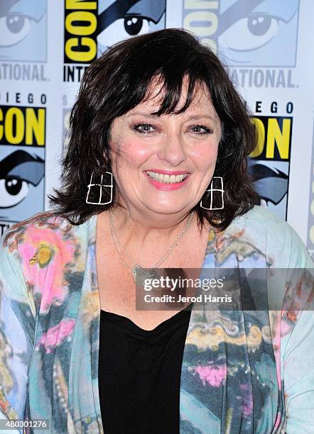 Actress Angela Cartwright attends "Lost In Space" Press Room during Comic-Con International 2015 at Hilton Bayfront on July 10, 2015 in San Diego,...