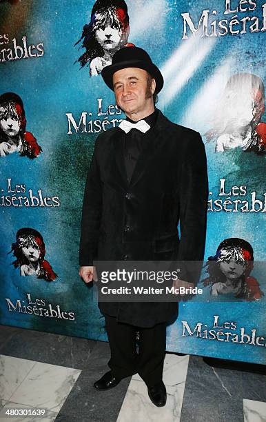 Cliff Saunders attends the Broadway Opening Night After Party Reception for "Les Miserables" at The Imperial Theater on March 23, 2014 in New York...
