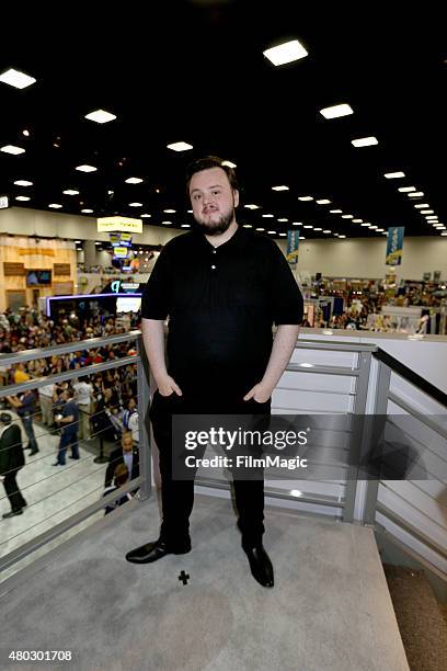 Actor John Bradley at the "Game Of Thrones" autograph signing during Comic-Con International 2015 at the San Diego Convention Center on July 10, 2015...