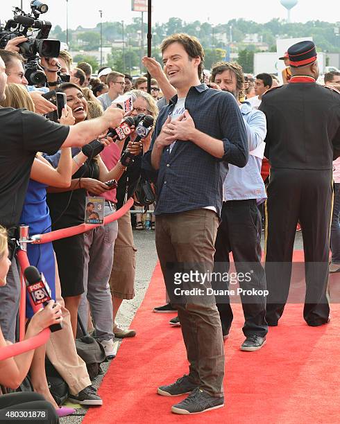 Bill Hader attends a screening of "Trainwreck" at Montrose Stadium 12 on July 10, 2015 in Akron, Ohio.