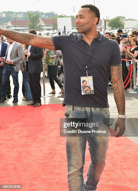 Mo Williams attends a screening of "Trainwreck" at Montrose Stadium 12 on July 10, 2015 in Akron, Ohio.