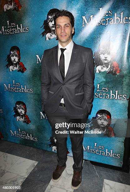 Will Swenson attends the Broadway Opening Night After Party Reception for "Les Miserables" at The Imperial Theater on March 23, 2014 in New York City.