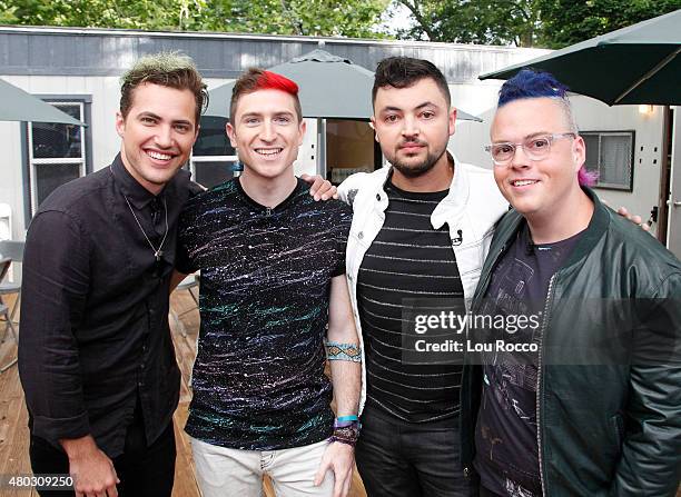 Walk the Moon perform live from Central Park on "Good Morning America," 7/10/15, airing on the Walt Disney Television via Getty Images Television...