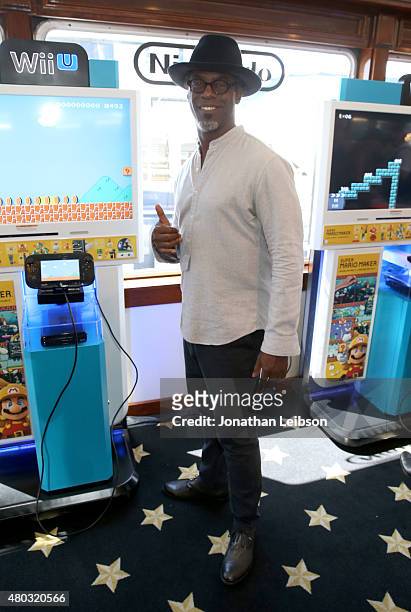 Actor Isaiah Washington attends The Nintendo Lounge on the TV Guide Magazine yacht during Comic-Con International 2015 on July 10, 2015 in San Diego,...