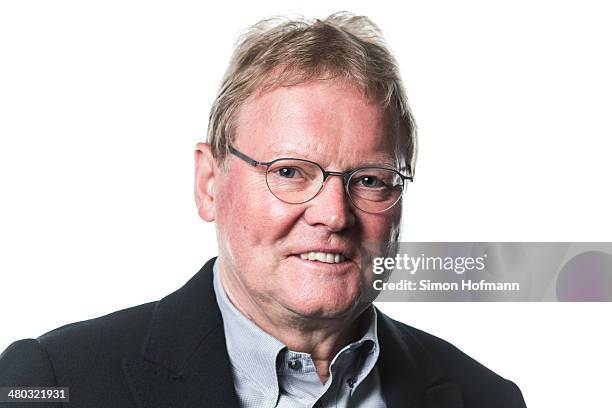 Hermann Korfmacher poses prior to a DFB Executive Board Meeting at DFB Headquarters on March 21, 2014 in Frankfurt am Main, Germany.