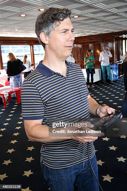 Actor Chris Parnell attends The Nintendo Lounge on the TV Guide Magazine yacht during Comic-Con International 2015 on July 10, 2015 in San Diego,...