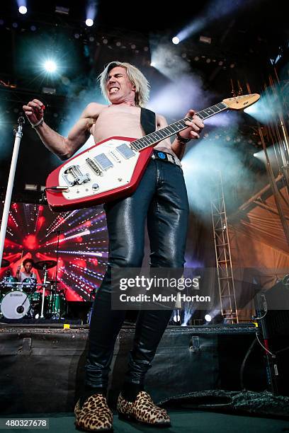 Josh Ramsay of Marianas Trench performs on Day 3 of the RBC Royal Bank Bluesfest on July 10, 2015 in Ottawa, Canada.