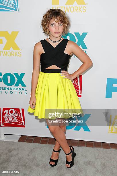Camren Bicondova attends the Comic-Con International 2015 - 20th Century Fox Party at Andaz Hotel on July 10, 2015 in San Diego, California.