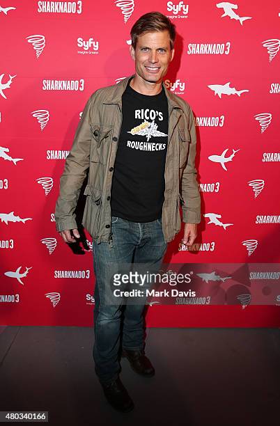 Actor Casper Van Dien attends the "Sharknado 3" Party during Comic-Con International 2015 at Hotel Solamar on July 10, 2015 in San Diego, California.