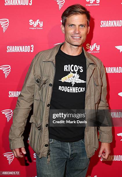 Actor Casper Van Dien attends the "Sharknado 3" Party during Comic-Con International 2015 at Hotel Solamar on July 10, 2015 in San Diego, California.