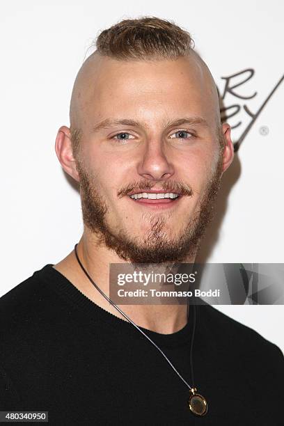 Actor Alexander Ludwig attends the Comic-Con International 2015 - Playboy and Gramercy Pictures' Self/less Party on July 10, 2015 in San Diego,...