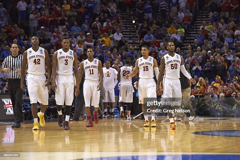 Iowa State University vs University of North Carolina, 2014 NCAA East Regional Playoffs Round 3