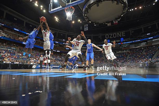 Playoffs: Louisville Russ Smith in action vs Saint Louis Mike McCall Jr. At Amway Arena Orlando, FL 3/22/2014 CREDIT: Bill Frakes