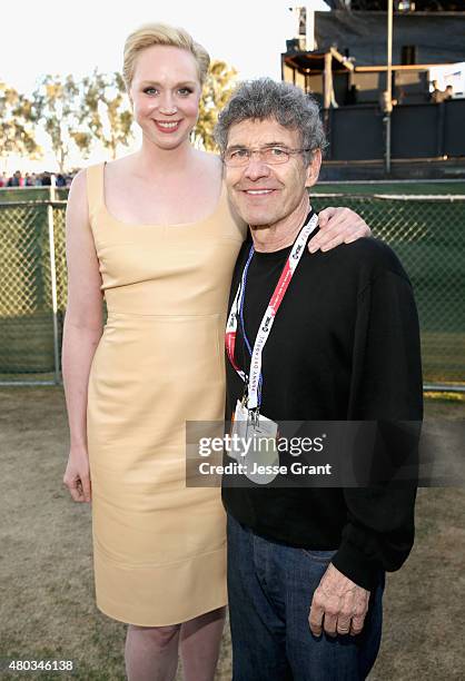 Actors Gwendoline Christie , Chairman, The Walt Disney Studios, Alan Horn and more than 6000 fans enjoyed a surprise "Star Wars" Fan Concert...