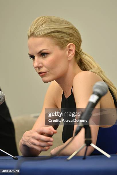 Jennifer Morrison attends the Comic-Con International 2015 - "To Dust Return" Panel at the Manchester Grand Hyatt on July 10, 2015 in San Diego,...