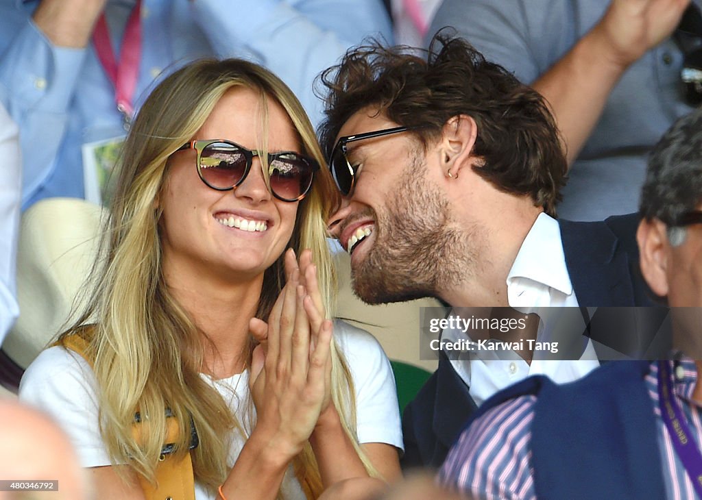 Celebrities At Wimbledon 2015