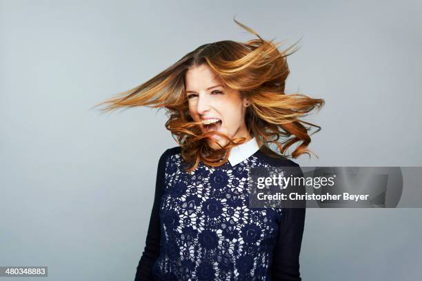 Actress Anna Kendrick is photographed for Entertainment Weekly Magazine on January 25, 2014 in Park City, Utah.